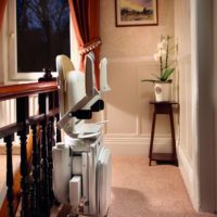 Brooks stairlift closed